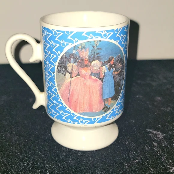 1990 Wizard of Oz Glenda & Dorothy Porcelain Mug P5814 Hamilton Gifts - Picture 1 of 4